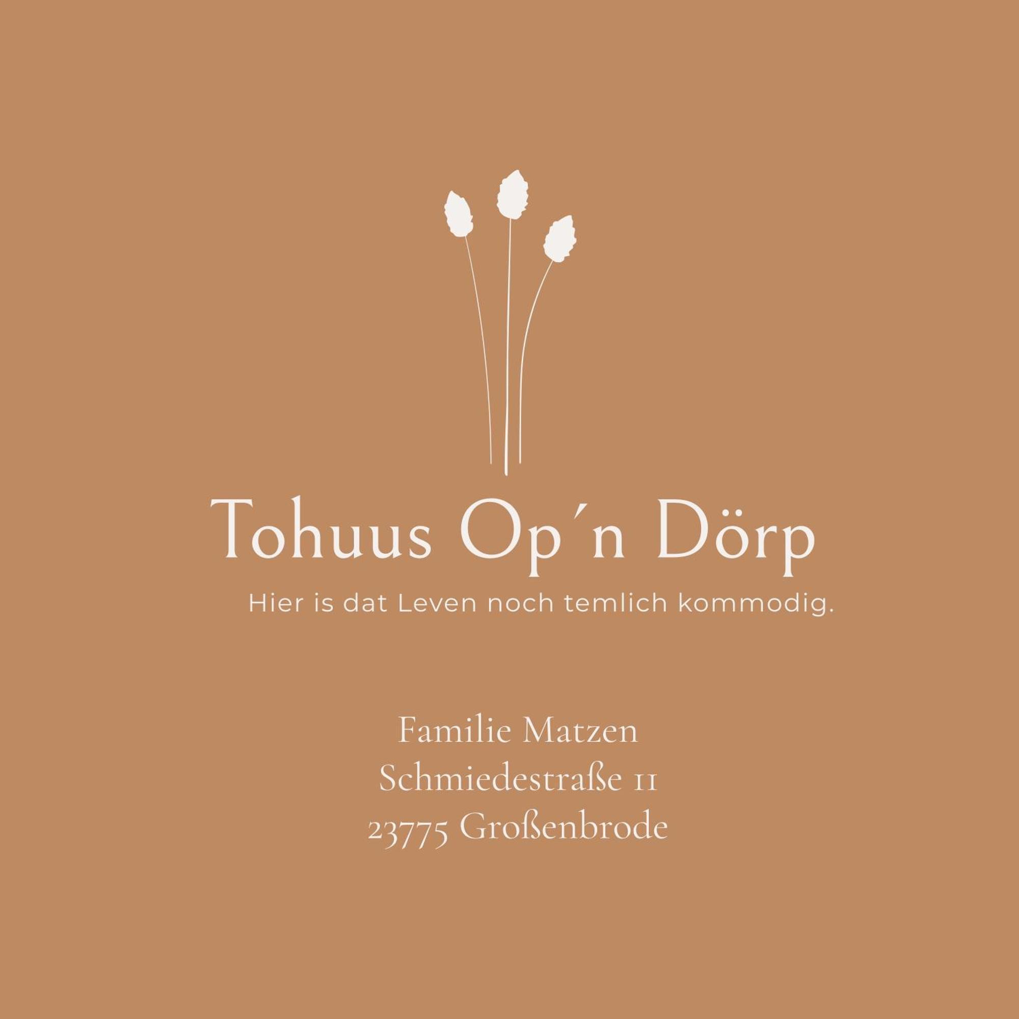 Tohuus Op'N Doerp Appartement Großenbrode Buitenkant foto